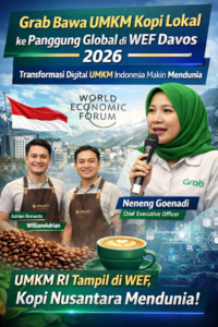 Grab Bawa UMKM Kopi Lokal ke Panggung Global di WEF Davos 2026