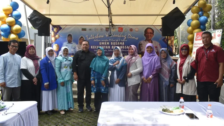 Milad Ke-8 UMKM Bosama Mengangkat Tema Usaha Minimalis dengan Kebermanfaatan Maksimal di Saffron Cafe