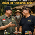 Ajak Ajik Krisna Jadikan Bali Pusat Bambu Dunia: Wamen Transmigrasi Viva Yoga Mauladi