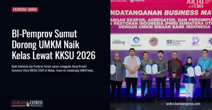 Kolaborasi BI-Pemprov Sumut Dorong UMKM Menembus Pasar