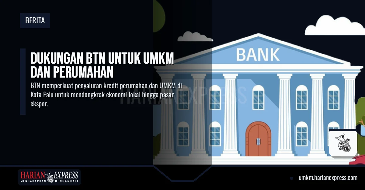 Dukungan BTN untuk UMKM dan Perumahan