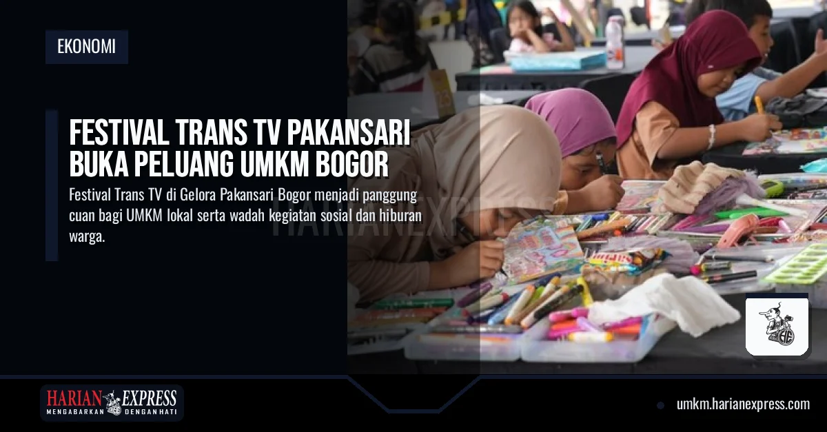 Festival Trans TV Pakansari Buka Peluang UMKM Bogor