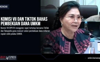 Komisi VII dan TikTok Bahas Pembekuan Dana UMKM