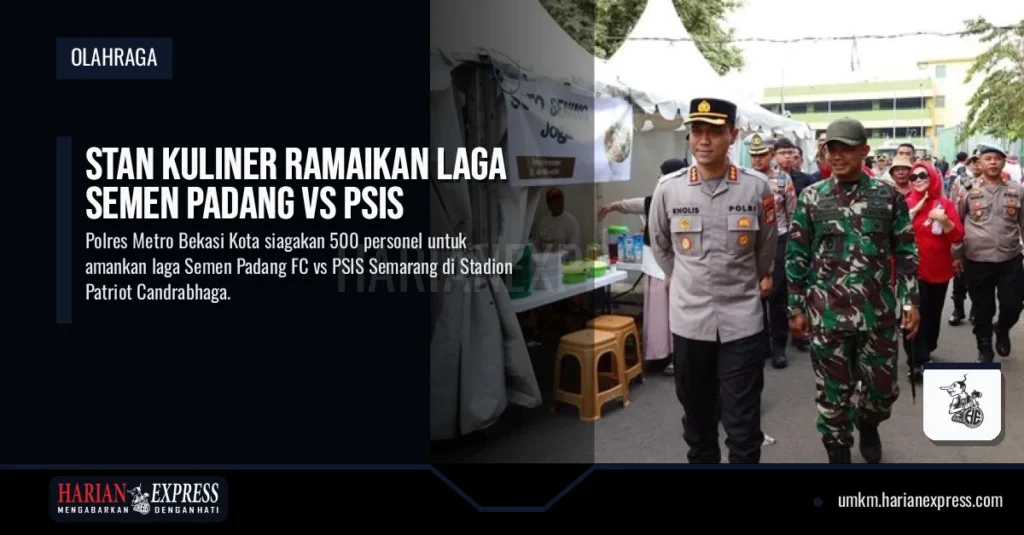 Stan Kuliner Ramaikan Laga Semen Padang Vs PSIS