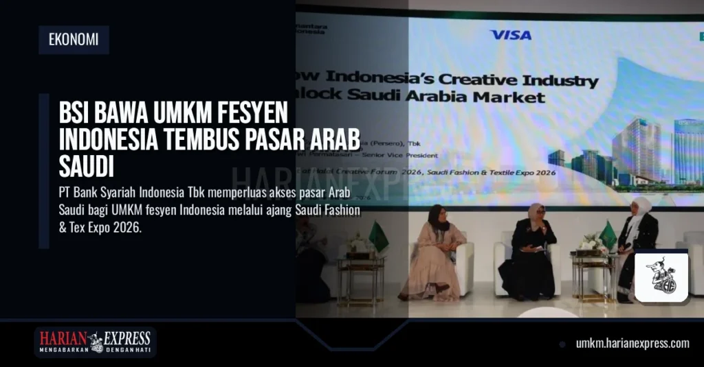 BSI Bawa UMKM Fesyen Indonesia Tembus Pasar Arab Saudi