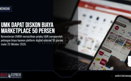 UMK Dapat Diskon Biaya Marketplace 50 Persen