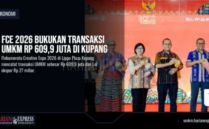 FCE 2026 Bukukan Transaksi UMKM Rp 609,9 Juta di Kupang FCE 2026 Bukukan Transaksi UMKM Rp 609,9 Juta di Kupang
