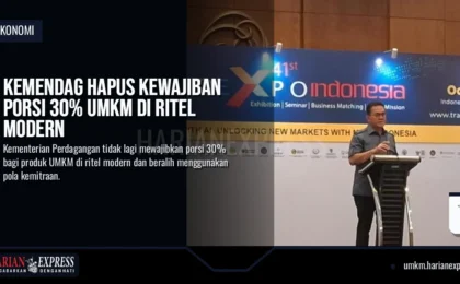 Kemendag Hapus Kewajiban Porsi 30% UMKM di Ritel Modern