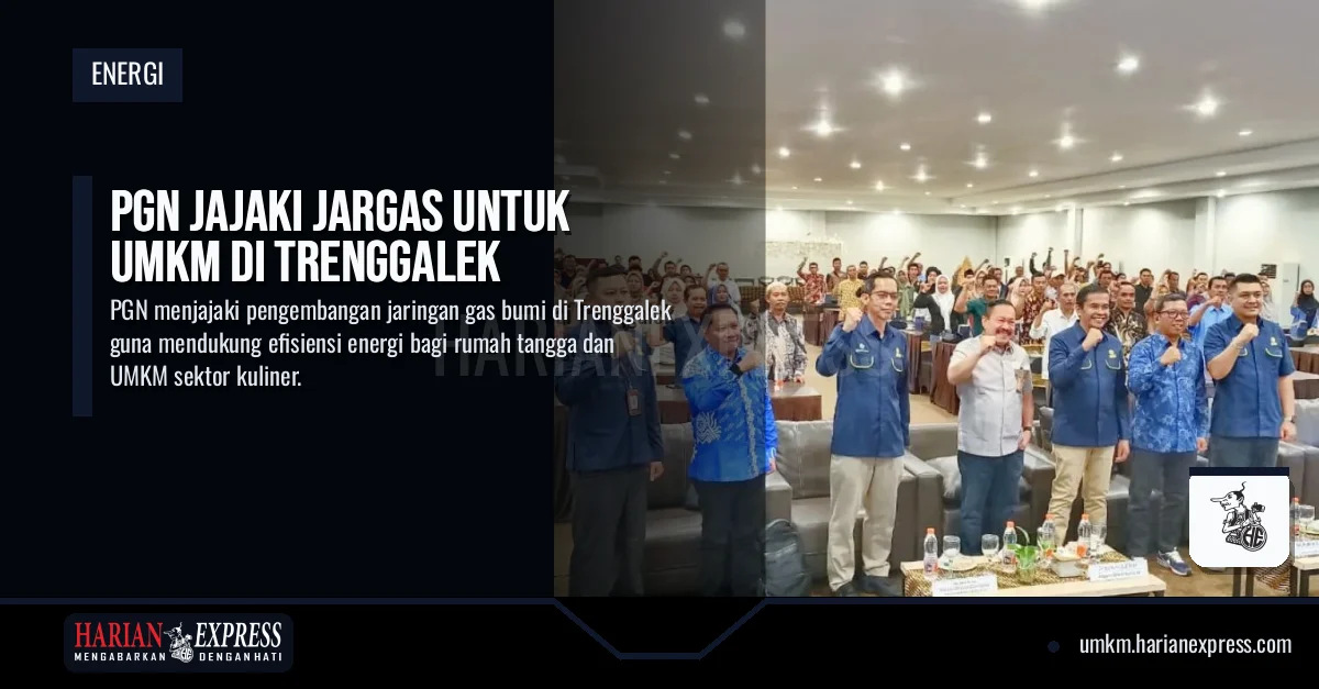 PGN Jajaki Jargas untuk UMKM di Trenggalek