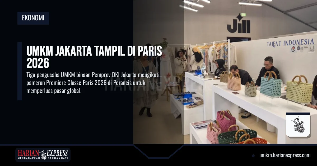 UMKM Jakarta Tampil di Paris 2026