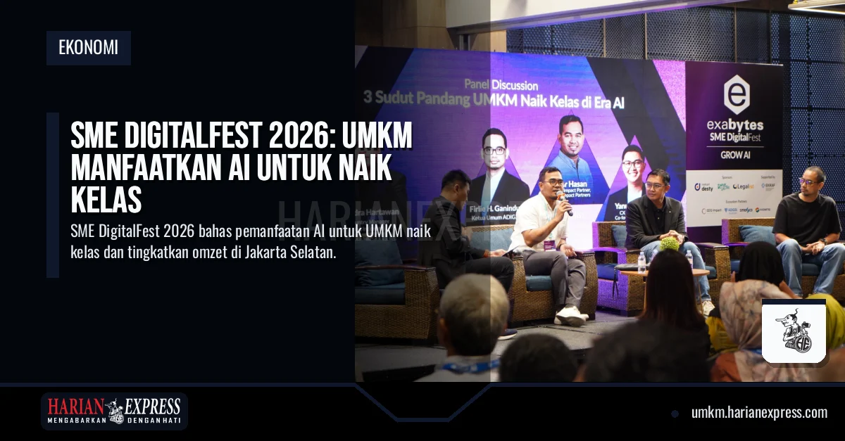SME DigitalFest 2026: UMKM Manfaatkan AI untuk Naik Kelas
