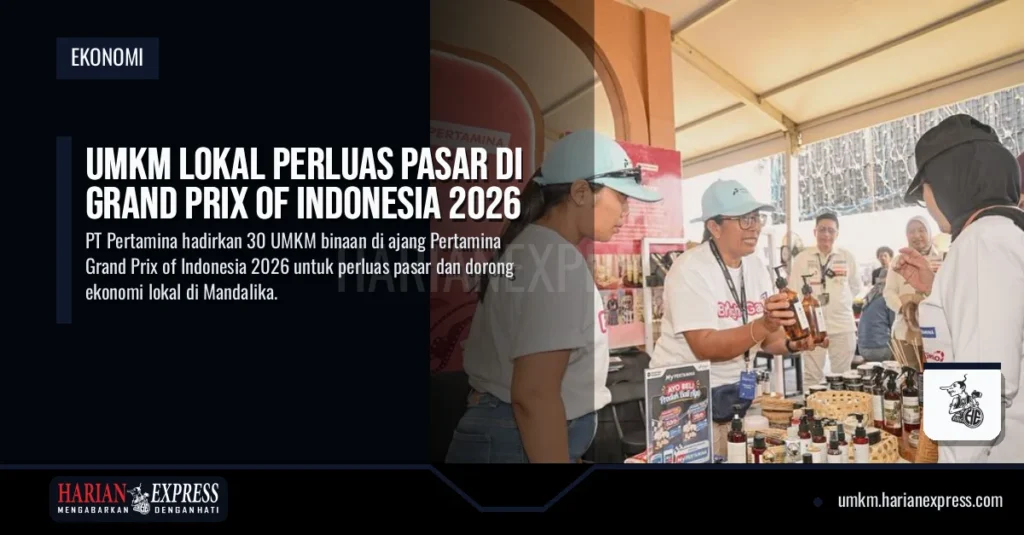 UMKM Lokal Perluas Pasar di Grand Prix of Indonesia 2026