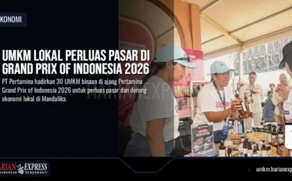 UMKM Lokal Perluas Pasar di Grand Prix of Indonesia 2026